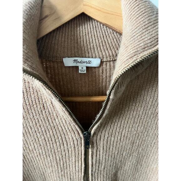 Madewell glenbrook half-zip pullover sweater women's size medium - Picture 5 of 6